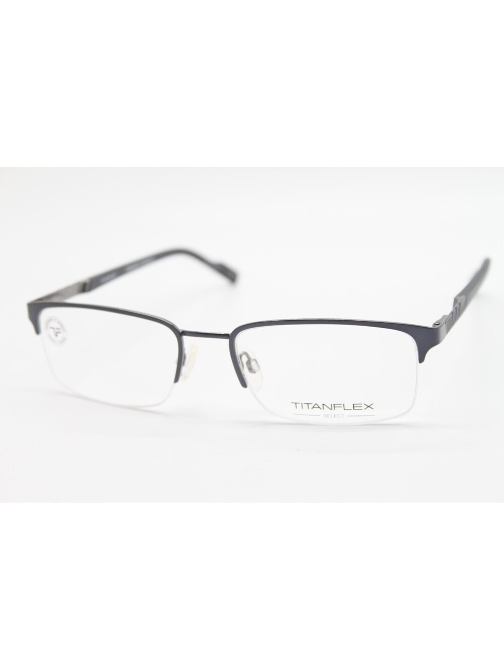 NEW TITANFLEX 827043 36/SLA SLATE AUTHENTIC EYEGLASSES 55-19